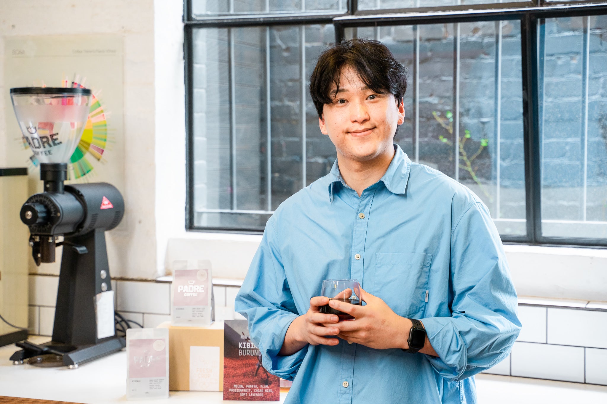 Hoon brews our Burundi Kibingo