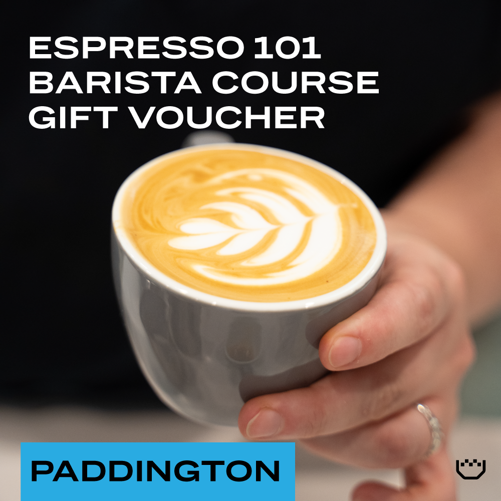 Espresso 101 Barista Course Gift Voucher (Paddington)